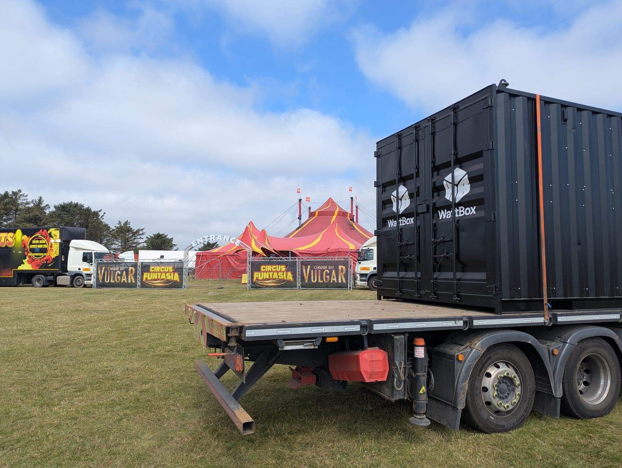 How a Touring Circus Swapped its 24/7 Diesel Generator for 300kWh of Silent Battery Storage